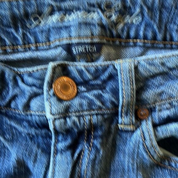 AMERICAN EAGLE SIZE 8 DISTRESSED BOYFIT “VINTAGE” JEANS - Picture 7 of 9